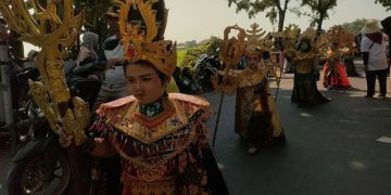 KB dan TK ABA Leranwetan Turut Meriahkan Harnaval HUT RI ke-78