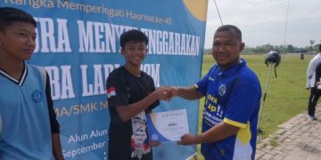 Sambut Haornas Ke-40, LPO PDM Labura Gelar Gebyar Lomba Lari 1000 Meter Tingkat SMP dan SMA