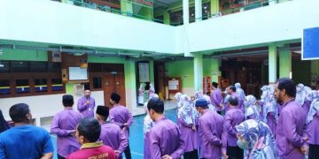 SD Muhammadiyah 1 Ketelan Gelar Apel Sambut Kunjungan Kota Sehat