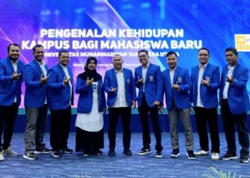 485 Mahasiswa Baru FISIP UMSU Antusias dan Riang Gembira Ikuti PKKMB 2023