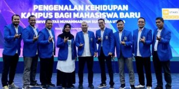 485 Mahasiswa Baru FISIP UMSU Antusias dan Riang Gembira Ikuti PKKMB 2023
