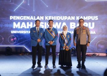 Pembukaan PKKMB UMSU Meriah dan Konkrit, Kapoldasu Beri Apresiasi 