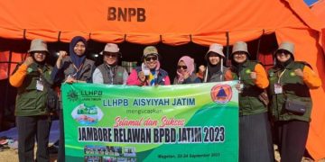 LLHPB PWA Jatim Ikuti Jambore Relawan BPBD di Magetan