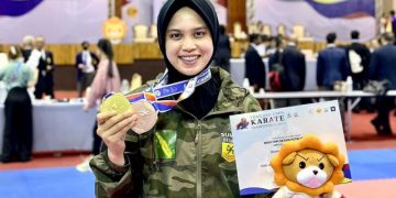Nicky Dwi Oktari, Atlet Karate Mahasiswi Fakultas Hukum UMSU Raih 2 Mendali di Thailand Open Karate Championship 2023