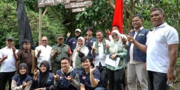 PPK Ormawa HMJ Manajemen UMSU Menggarap Wisata Lubuk Ikan Jurung Pariama di Kutalimbaru