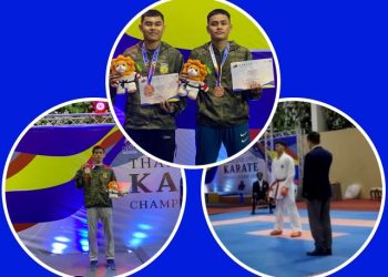 Empat Karateka FEB UMSU Raih Prestasi Membanggakan di Thailand Open Karate Championship 2023