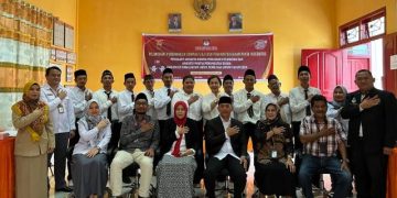 Ketua KPU Simalungun Lantik 3 PPK dan 9 PPS