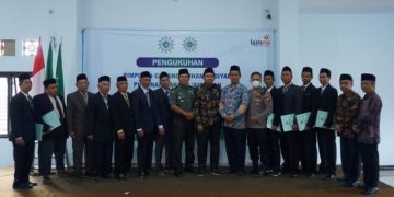 Hadiri Pengukuhan PCM, PCA dan PC IPM Secang, Forkompimcam Beri Pesan Sinergi Antar Lembaga