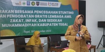 LazisMu Tegal Gerakan Bersama Cegah Stunting di Desa Kademangaran
