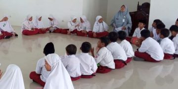 Siswa-siswi Kelas Tahfidz SD Muhammadiyah 2 Plus Palang Ikuti Masa Orientasi