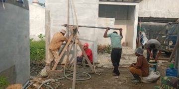 Penuhi Kebutuhan Air untuk Wudhu’, Masjid Taqwa Muhammadiyah Ranting Titi Papan Bangun Sumur Bor