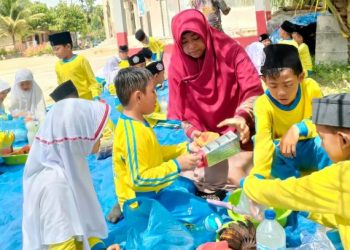 SD Muhasaba Terapkan P5, Ajarkan Santri Cerdas Kelola Sampah Organik