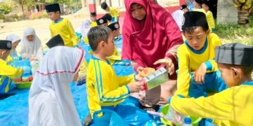 SD Muhasaba Terapkan P5, Ajarkan Santri Cerdas Kelola Sampah Organik