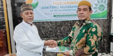 Ranting Muhammadiyah Aek Kanopan Barat Laksanakan Musyawarah Ke-7
