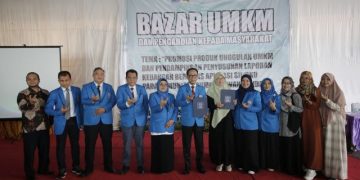 Gandeng Rumah Kawan Bunda, Pascasarjana UMSU Gelar Bazar UMKM