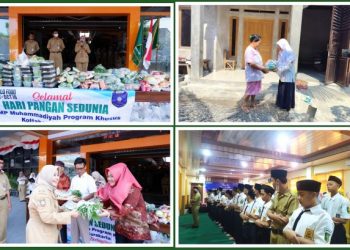 SMP Muhammadiyah PK Solo Gelar Apel Hari Pangan Sedunia