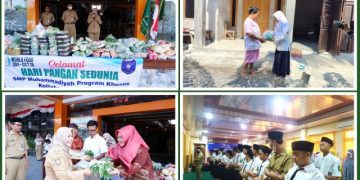 SMP Muhammadiyah PK Solo Gelar Apel Hari Pangan Sedunia