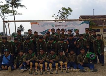 Qabilah Hizbul Wathan PPM MBS Bumiayu Persembahkan 8 Piala pada Jambore HW Se-Brebes Selatan