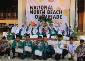 SMP MBS Bumiayu Raih Juara Umum Event Lomba National North Beach Olympiade 2023