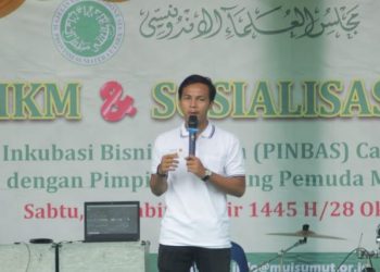 Bazar PC Pemuda Muhammadiyah Tanjung Sari Bangkitkan UMKM dan Majukan Ekonomi Syariah