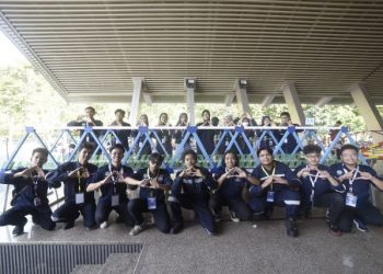 Mahasiswa UMY Rancang Jembatan yang Terinspirasi dari Anyaman Daun Kelapa