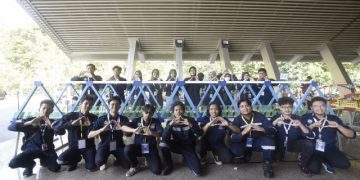 Mahasiswa UMY Rancang Jembatan yang Terinspirasi dari Anyaman Daun Kelapa