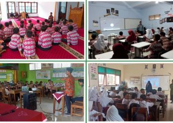 Siswa pada 4 Sekolah di Brebes Selatan Belajar Tahsin Qur’an pada Dewan Asatidz PPM MBS Bumiayu