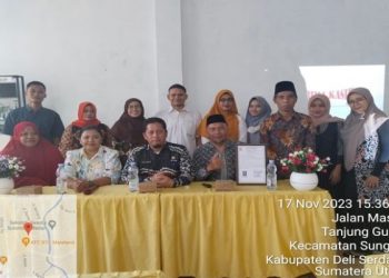 SMK Swasta PAB 2 Helvetia Terima Rekomendasi Izin Penyelenggaraan Job Fair dari Disnaker Deli Serdang