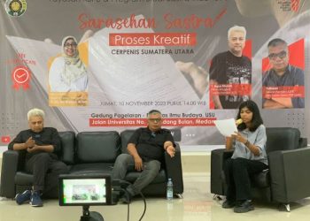 Gandeng Prodi Sastra Indonesia USU, Yayasan KSPB Gelar Sarasehan Sastra