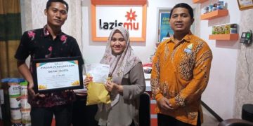 SMK PAB 2 Helvetia Salurkan Donasi untuk Palestina melalui Lazismu Kota Medan