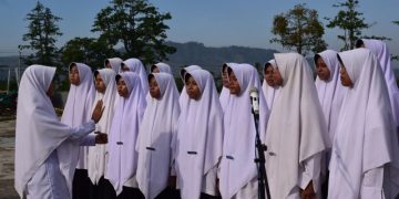 Milad Muhammadiyah ke-111, Paduan Suara Santri Putri Pondok Pesantren Ahmad Dahlan Tegal Tampil Memukau