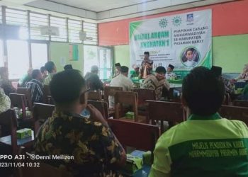PDM Pasaman Barat Laksanakan Baitul Arqam bagi PCM Terpilih Periode 2022-2027 Se-Pasbar