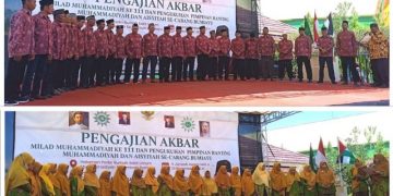 Serentak, Pengukuhan Akbar 49 PRM~PRA Se-Cabang Bumiayu Periode 2022-2027