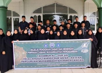 Perguruan Muhammadiyah Perdagangan Tadabbur Al-Qur’an di Berastagi