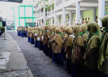 Pondok Pesantren Muhammadiyah Ahmad Dahlan Tegal Gelar Apel Taujihat