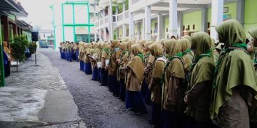 Pondok Pesantren Muhammadiyah Ahmad Dahlan Tegal Gelar Apel Taujihat