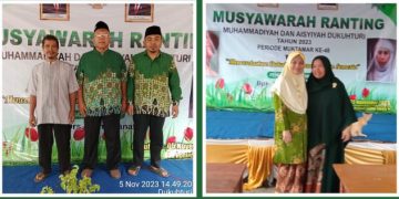 Pasangan Suami-Isteri Pimpin Muhammadiyah dan Aisyiyah Ranting Dukuhturi