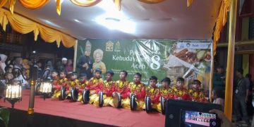 PKA Ke-8, Rapai Geleng SDIT Muhammadiyah Manggeng Tampil Semarakkan Anjungan Abdya