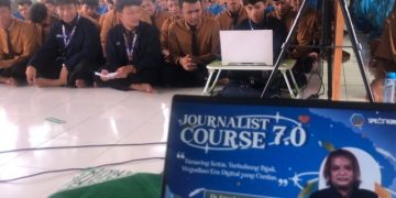 Kembangkan Jurnalisme Sains, Majalah Spectrum SMA Trensains Muhammadiyah Sragen Gelar Seminar