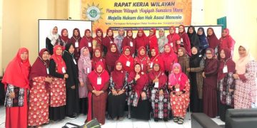 Banjir Perempuan Tangguh, Rakerwil MHH PWA Sumut Berjalan Sukses