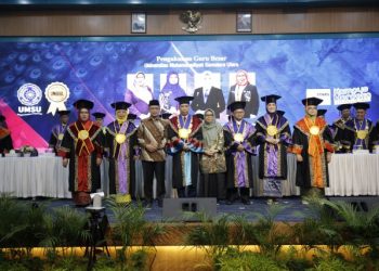 Kado Peringatan Hari Ibu, Empat “Srikandi” UMSU Dikukuhkan Jadi Guru Besar