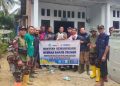 Lazismu dan MDMC Aceh Barat Daya Serahkan Bantuan Sembako dan Sumur Bor untuk Korban Banjir Trumon