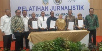 Tingkatkan Pendidikan Komunikasi, FISIP UMSU Teken MoU dengan DKP PWI Sumut