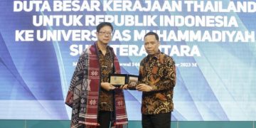 Dubes Kerajaan Thailand Apresiasi Program Internasionalisasi UMSU