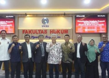 Fakultas Hukum UMSU Laksanakan Seminar Penyelesaian Sengketa Properti Melalui Arbitrase (Kontrak Bisnis Jasa Properti)