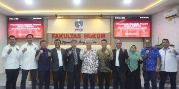 Fakultas Hukum UMSU Laksanakan Seminar Penyelesaian Sengketa Properti Melalui Arbitrase (Kontrak Bisnis Jasa Properti)