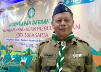 Parimin Tedjo Pramono Pimpin Hizbul Wathan Solo Periode 2023-2028