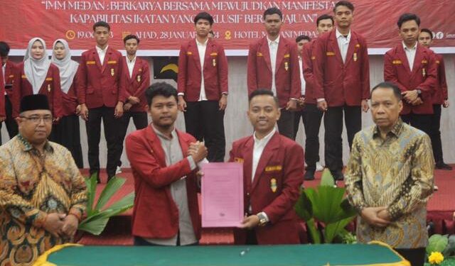 PC IMM Kota Medan Periode 2023-2024 Resmi Dilantik