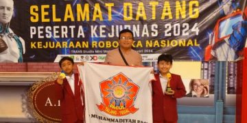 Sabet Gold Medal di Kejurnas Robotika 2024, Tim Robotik SD Musapa Siap Melenggang ke Saudi Arabia