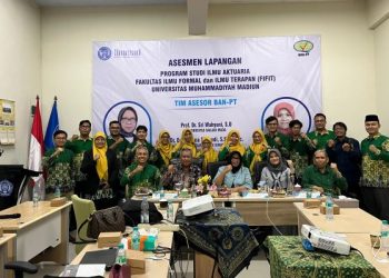 Asesmen Lapangan BAN PT untuk Tingkatkan Kualitas Prodi Aktuaria UMMAD Secara Otentik